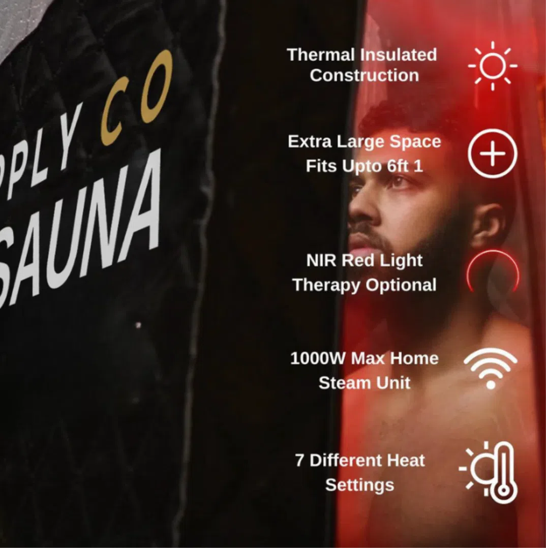 Home Steam Sauna + Free IcePOD MAX