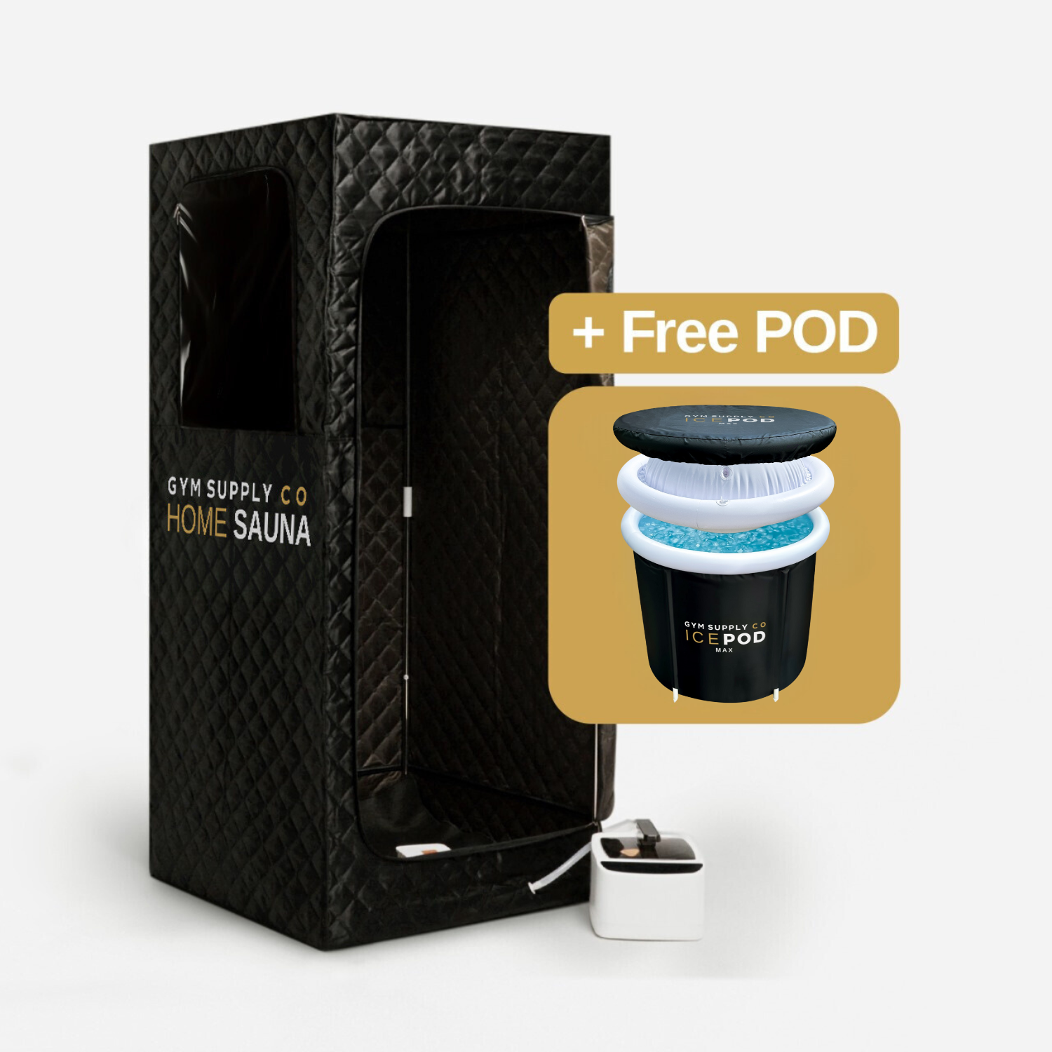 Home Steam Sauna + Free IcePOD MAX