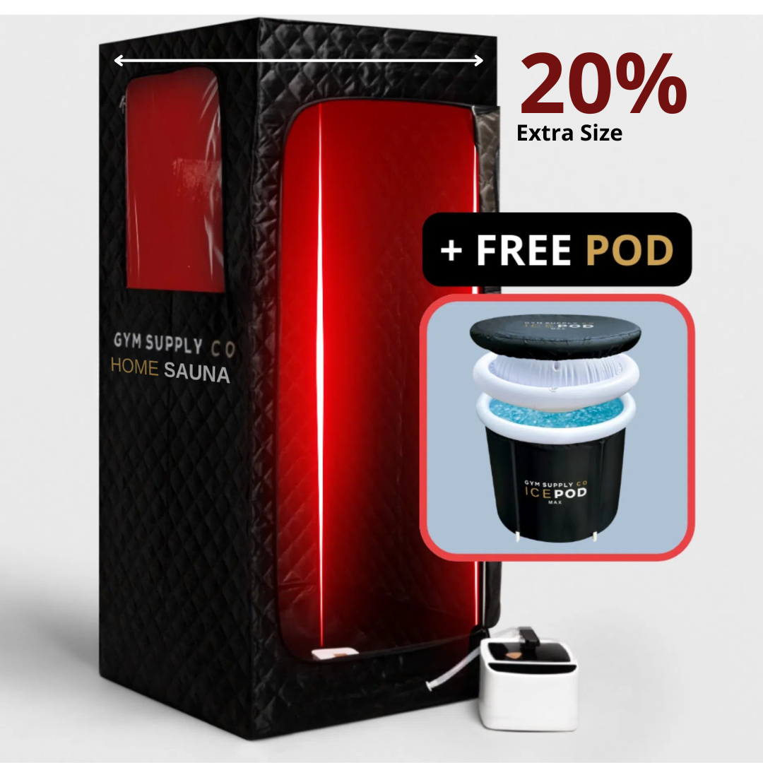 Heimsauna + KOSTENLOSE POD