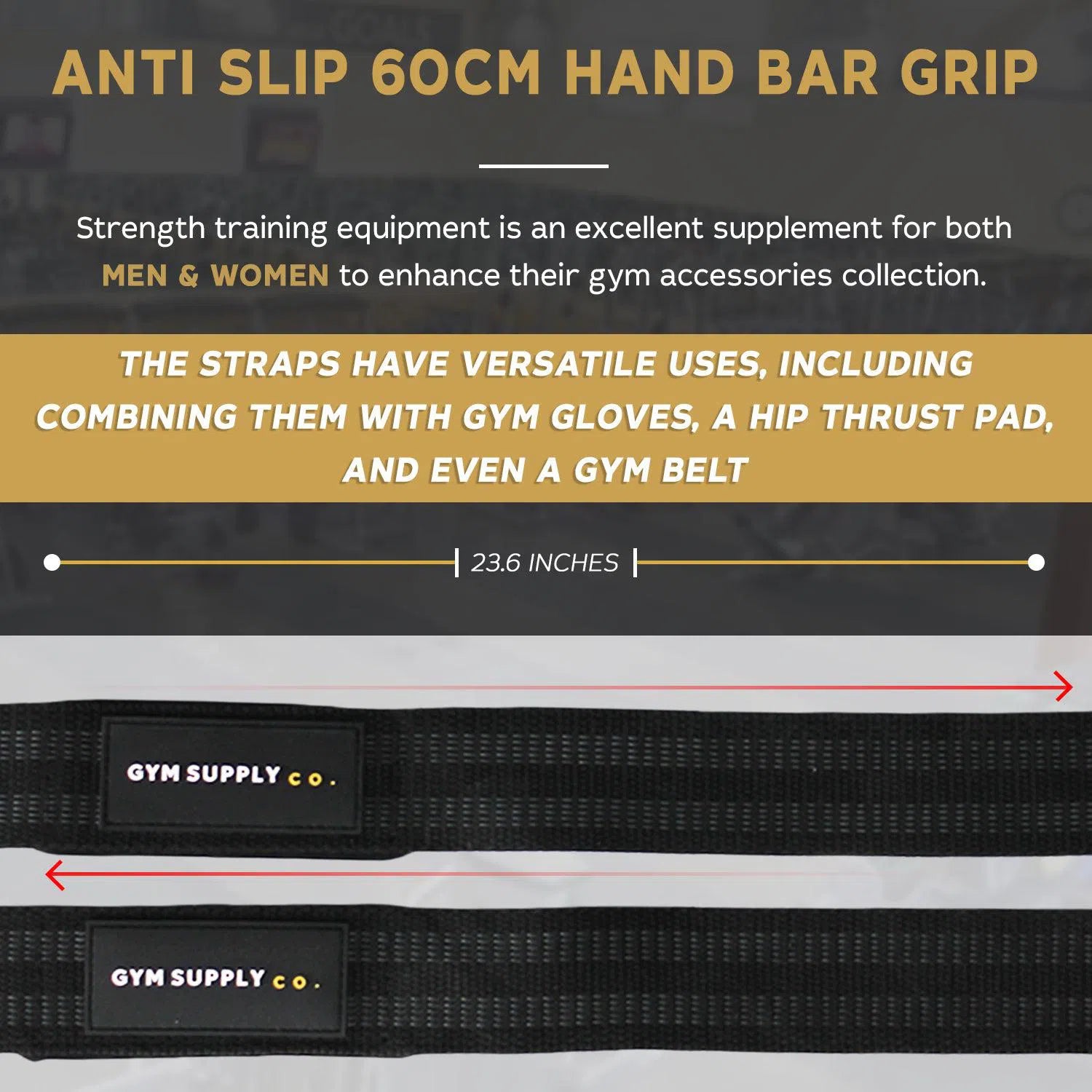 Premium Resistance Series Lifting Straps